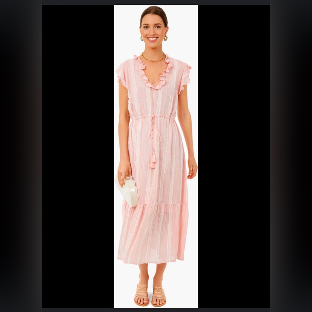 Tuckernuck Peachy Pampelonne Maxi Dress size Medium
